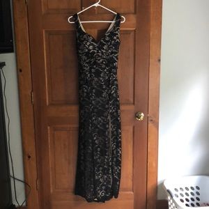 Black lace/crochet dress